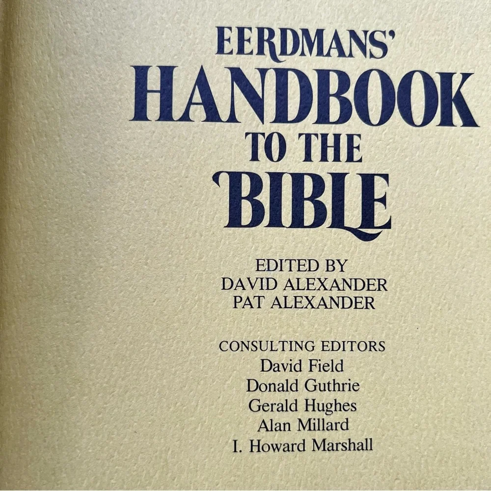 N/A eerdmans handbook